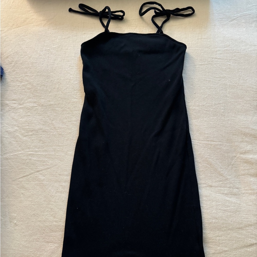 Simple black dress